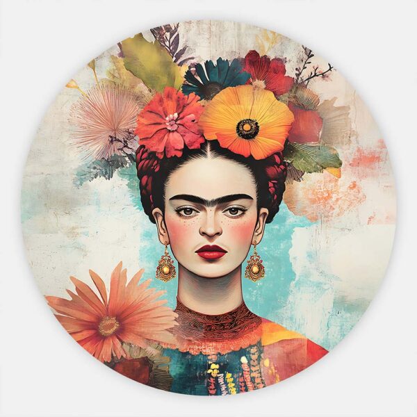 muurcirkel frida kahlo schilderij