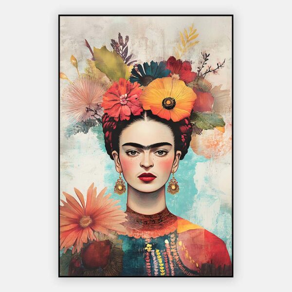 frida kahlo schilderij in artframe