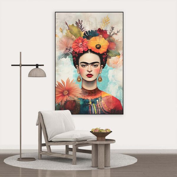 frida kahlo schilderij in artframe