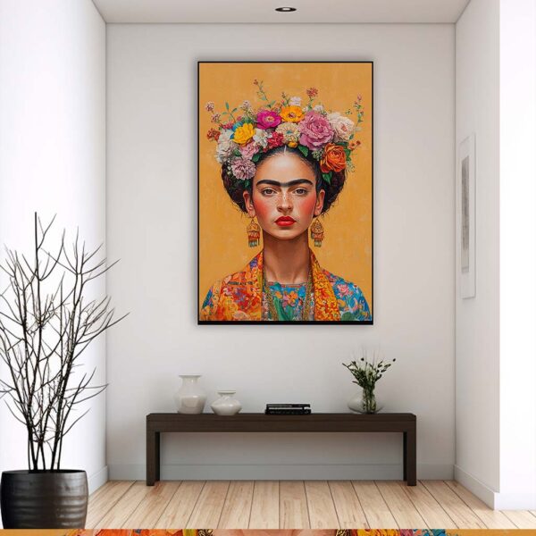 frida kahlo schilderij in artframe