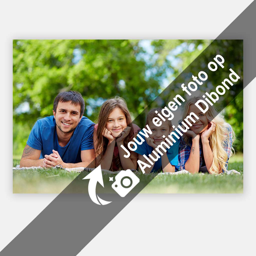 Jouw foto op Aluminium Dibond