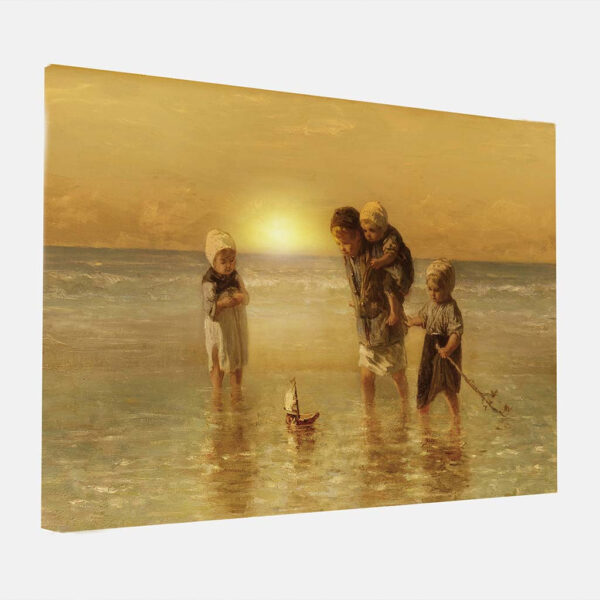 Kinderen-der-zee-zonsondergang-canvas.jpg
