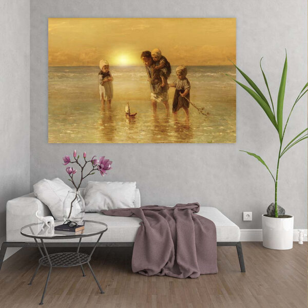 Kinderen-der-zee-zonsondergang-schilderij-sfeer.jpg