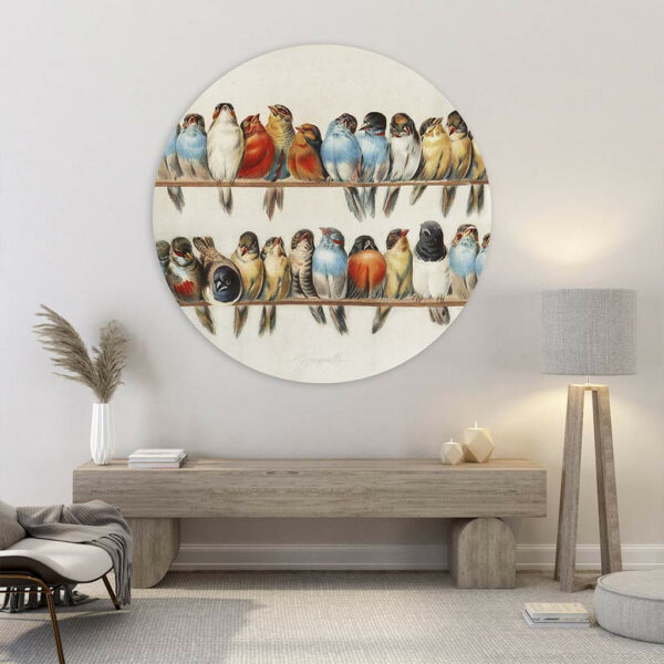 Perch-of-birds-Hector-Giacomelli-muurcirkel-sfeer.jpg