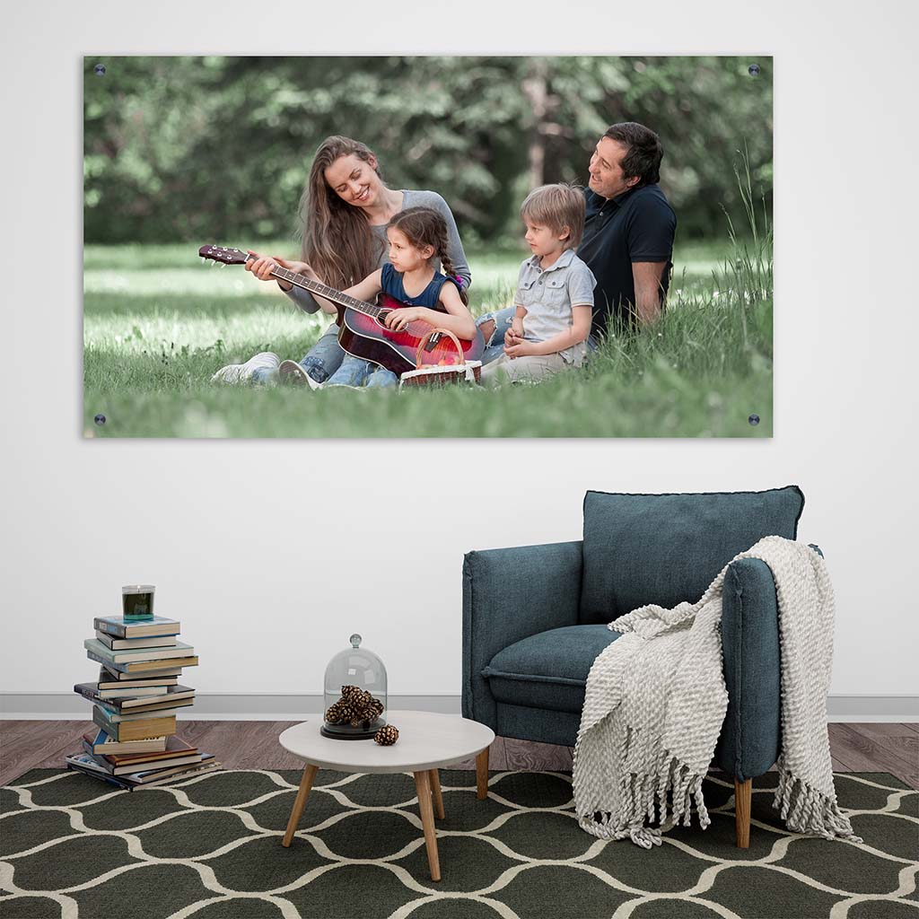 eigen foto op plexiglas