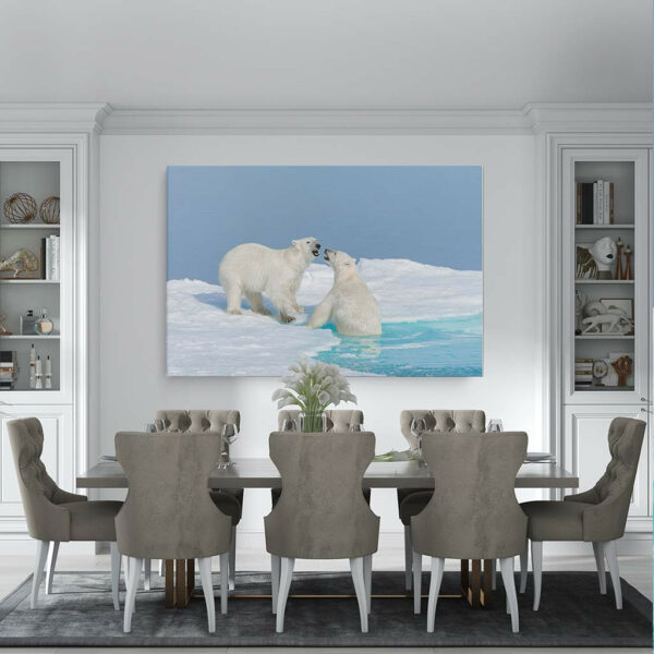 Spelende-jonge-ijsberen-Spitsbergen-canvas-binnen-sfeer.jpg