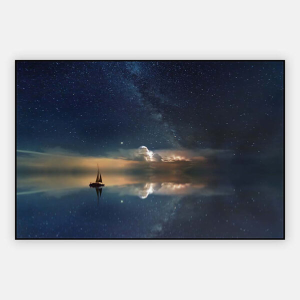 Zeilboot-weerkaatsende-sterrenhemel-artframe.jpg