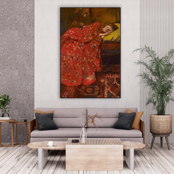 meisje-in-rode-kimono-(Geesje-Kwak)-Breitner-artframe-sfeer.jpg