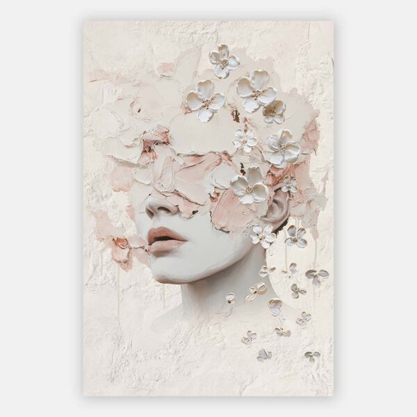 Schilderij Silent blossom