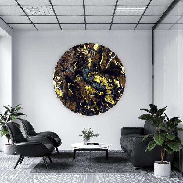 bruin zwart goud marmer